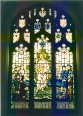 The Sanctuary window at Winton Methodist Church